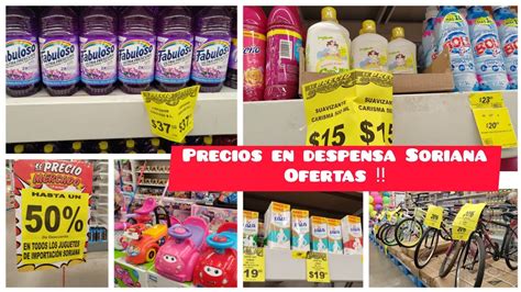 RECORRIDO DESPENSA SORIANA MEGA COMER PRECIOS Y OFERTAS YouTube