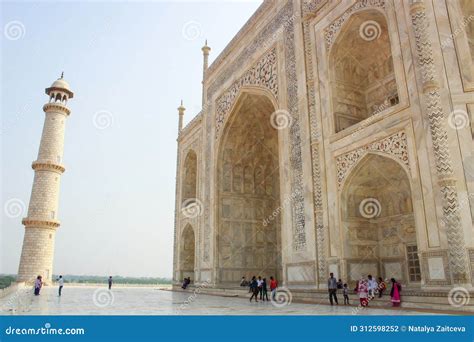 Taj Mahal Mosque Agra India Editorial Photography Image Of Building