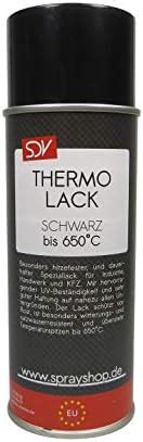 VE INDUSTRIES Thermolack Spray Ofenlack Auspufflack Hitzebeständiger