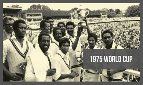 1975 Cricket World Cup - Cricket Life