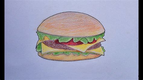 Comment Dessiner Un Hamburger YouTube