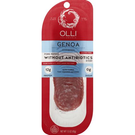 Olli Salumeria Mild Salami Genoa 15 Oz Delivery Or Pickup Near Me