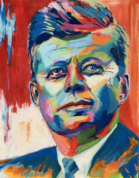 John F Kennedy 24”x 30” Art