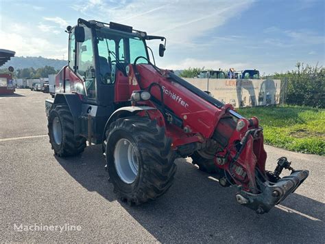 Schäffer 8620T telescopic wheel loader for sale Germany Trier FU36578