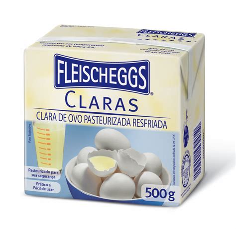 Clara De Ovo Pasteurizada Refrigerado Fleischmann Gr