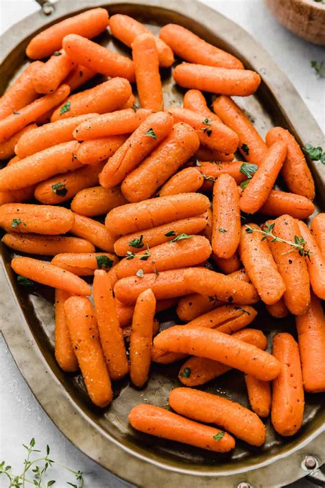 Roasted Baby Carrots Salt And Baker