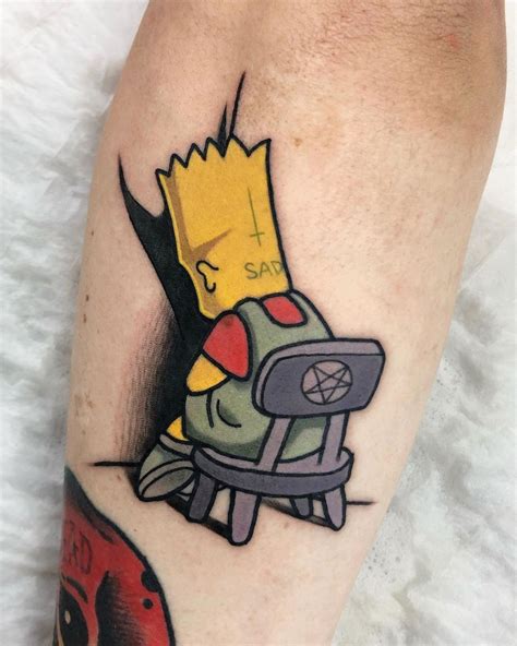 Los Simpson Los Mejores Tatuajes De La Historia Best Mystic Zone