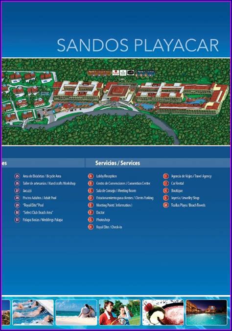 Sandos Playacar Resort Map Map : Resume Examples