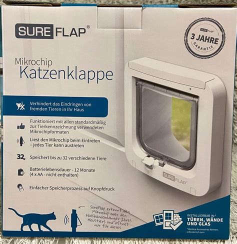 Katzenklappe Sure Flap Microchip Neu Kaufen Auf Ricardo