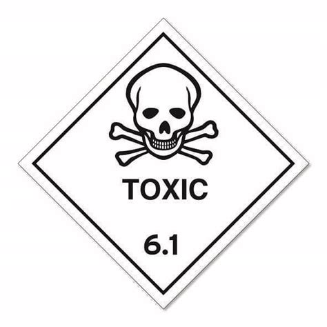 Hazchem Transport Sign Toxic 61 Diamond The Signmaker