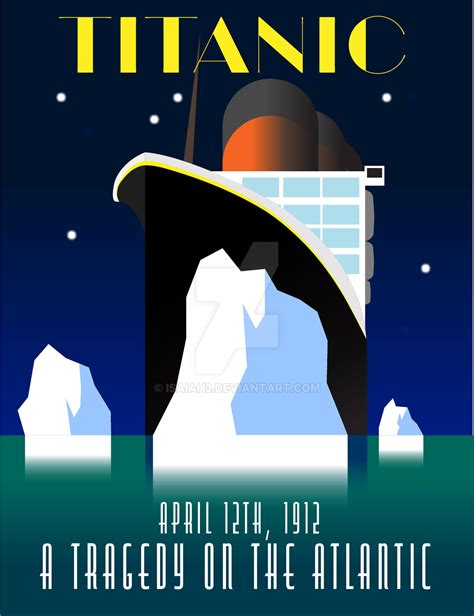 Art Deco Ship Poster by Isaiah3 on DeviantArt