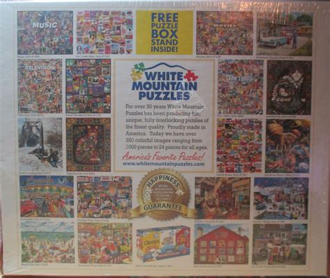 White Mountain Puzzles I Had One Of Those Jigsaw Puzzle 1000 Piece For