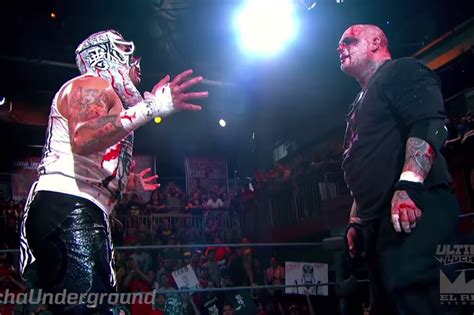 Pentagon Jr Vs Vampiro Hardcore Done To Perfection Cageside Seats