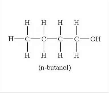 N Butanol Structure