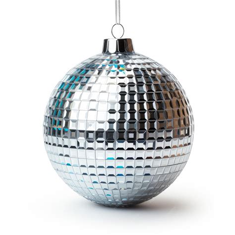 Premium Ai Image Dazzling Christmas Tree Disco Ball Isolated On White