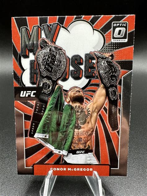 Conor McGregor 2022 Panini Donruss Optic UFC MMA My House Insert 2 EBay