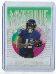 Rashod Bateman Green MY 10 Prices 2021 Panini Illusions Mystique