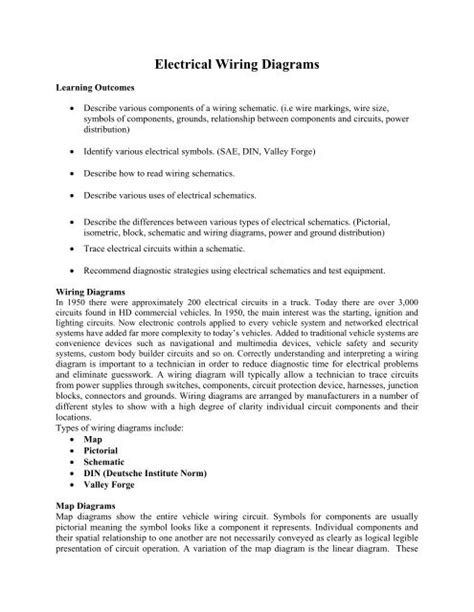 Electrical Wiring Diagrams