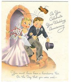 Wedding Anniversary Vintage Card Clip Art Library