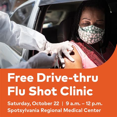 Oct Free Drive Thru Flu Shot Clinic Fredericksburg Va Patch