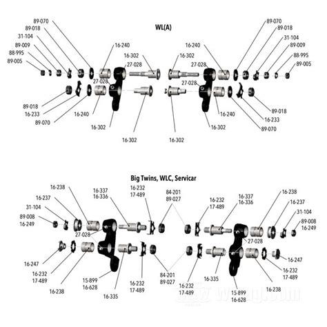 W W Cycles Replacement Parts For Rockers