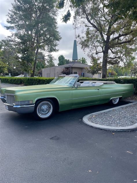 Cadillac Deville Convertible Green Fwd Automatic Classic