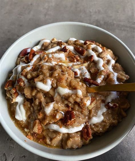 Vegan Cinnamon Roll Oatmeal Artofit