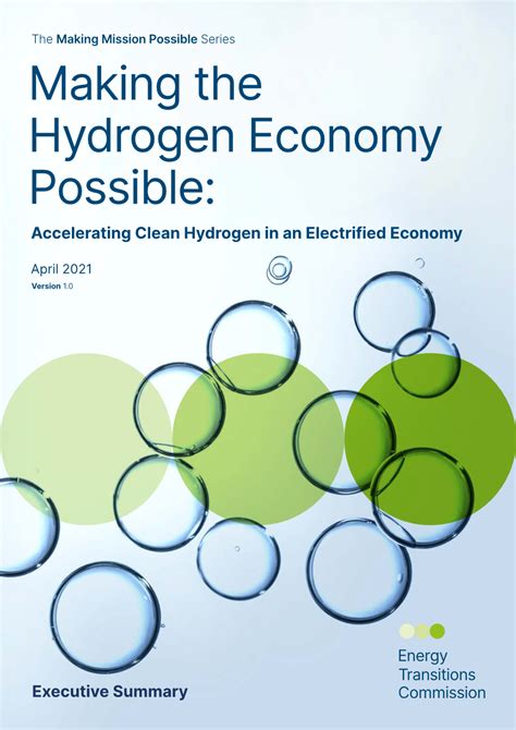 Making the Hydrogen Economy Possible: Accelerating Clean Hydrogen in an Electrified Economy ...