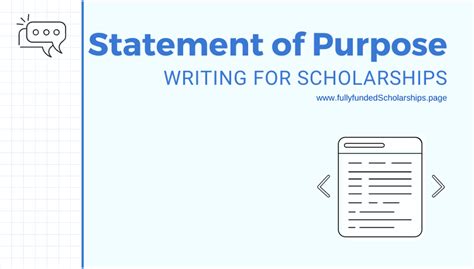 Statement Of Purpose SOP For Scholarship Application Scholarships