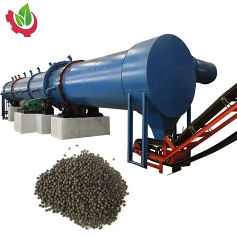 Industrial Dryers For Granules Fertilizer Production Line Drum Drying