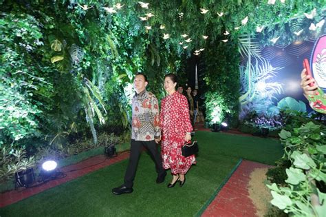 Walikota Caroll Dan Ketua Tp Pkk Hadiri Gala Dinner Hut Apeksi Ke