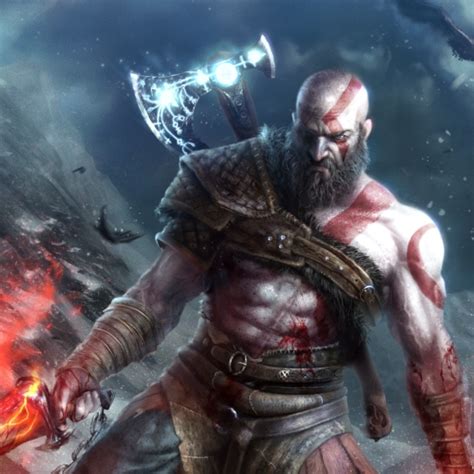 Download Kratos God Of War God Of War 2018 Video Game Pfp