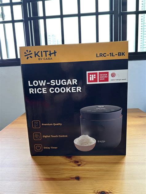 Kith Low Sugar Rice Cooker Lrc L Bk Tv Home Appliances Kitchen