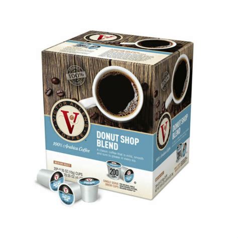 Victor Allen Donut Shop Blend Coffee K Cups 200 Count For Sale Online Ebay