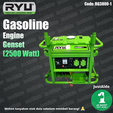 Jual Mesin Genset Rg Watt Ryu Generator Shopee Indonesia