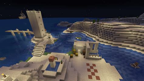 Desert Village at Night (SSP) : r/Minecraft