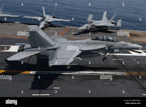 An F A F Super Hornet Attached To The Gladiators Of Strike Fighter