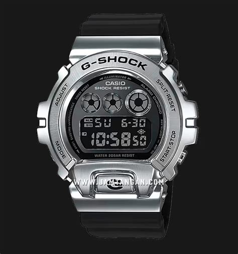 Casio G Shock Gm 6900 1dr Metal Cover 25th Anniversary Black Digital