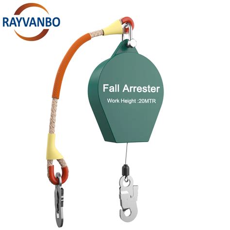 Anti Fall Retractable Safety Fall Arrester Self Retractable Lifeline