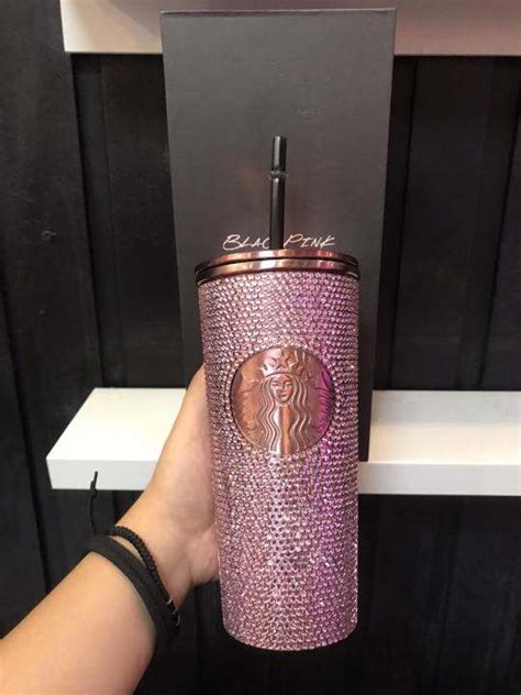 Original Blackpink X Starbucks Rhinestone Tumbler Oz Lazada Ph