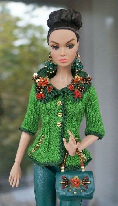 Pin By Jolanta Mirek On Ubranka Dla Lalek Crochet Barbie Clothes