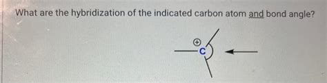 Solved What are the hybridization of the indicated carbon | Chegg.com