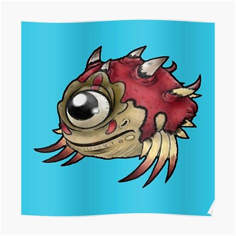 "Subnautica Below Zero Crashfish" Poster for Sale by Glyphz | Redbubble