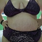 ELLA LUST Plus Size Lingerie Set For Women Sexy Crushed Velvet Mesh Lace Up Halter Bralette