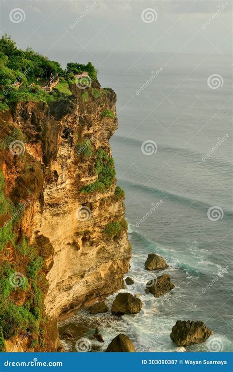 Uluwatu Temple In Bali Indonesia One Of The Famous Destination On The