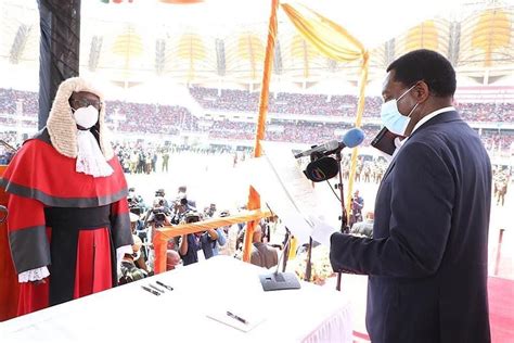 Pictures From The Inauguration Of Hakainde Hichilema, Zambian New ...