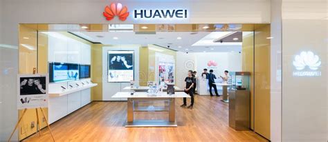 Huawei Store In Suria Klcc Kuala Lumpur Malaysia Editorial Image