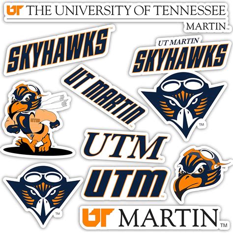 The University Of Tennessee At Martin Utm Skyhawks Sticker