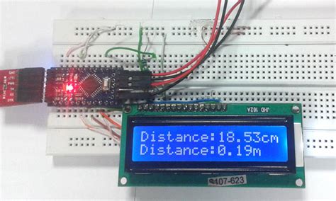 Arduino Based Distance Measurement Using Ultrasonic Sensor Use Arduino