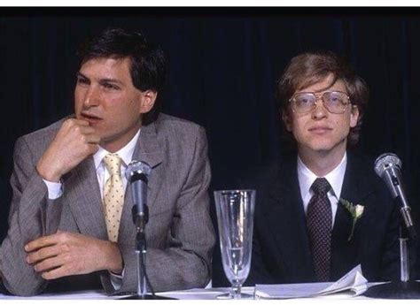 Steve Jobs And Bill Gates Somewhere In The 80s R OldSchoolCool